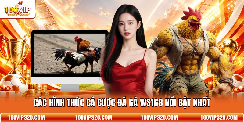Các hình thức cá cược đá gà WS168 nổi bật nhất